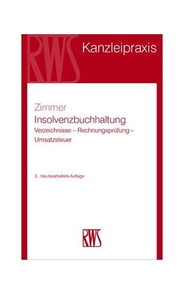 Abbildung von Zimmer | Insolvenzbuchhaltung | 3. Auflage | 2023 | 1 | beck-shop.de