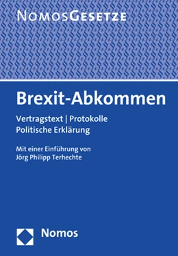 Abbildung von Terhechte | Brexit-Abkommen | 1. Auflage | 2020 | beck-shop.de