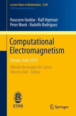 Abbildung von Bermúdez De Castro / Valli | Computational Electromagnetism | 1. Auflage | 2015 | beck-shop.de