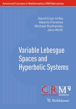 Abbildung von Cruz-Uribe / Fiorenza | Variable Lebesgue Spaces and Hyperbolic Systems | 1. Auflage | 2014 | beck-shop.de