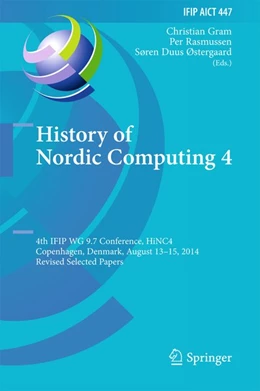 Abbildung von Gram / Rasmussen | History of Nordic Computing 4 | 1. Auflage | 2015 | beck-shop.de