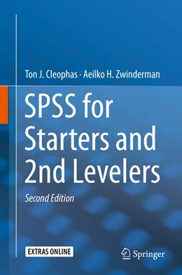 Abbildung von Cleophas / Zwinderman | SPSS for Starters and 2nd Levelers | 2. Auflage | 2015 | beck-shop.de