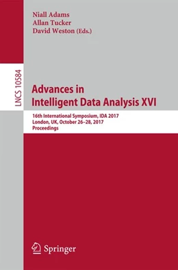 Abbildung von Adams / Tucker | Advances in Intelligent Data Analysis XVI | 1. Auflage | 2017 | beck-shop.de