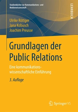 Abbildung von Röttger / Kobusch | Grundlagen der Public Relations | 3. Auflage | 2017 | beck-shop.de