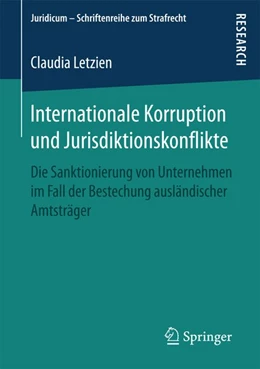 Abbildung von Letzien | Internationale Korruption und Jurisdiktionskonflikte | 1. Auflage | 2017 | beck-shop.de