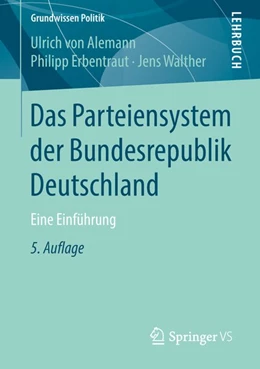 Abbildung von Alemann / Erbentraut | Das Parteiensystem derBundesrepublik Deutschland | 5. Auflage | 2018 | beck-shop.de