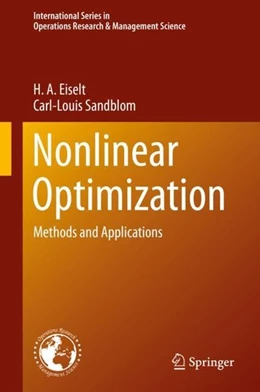 Abbildung von Eiselt / Sandblom | Nonlinear Optimization | 1. Auflage | 2019 | beck-shop.de
