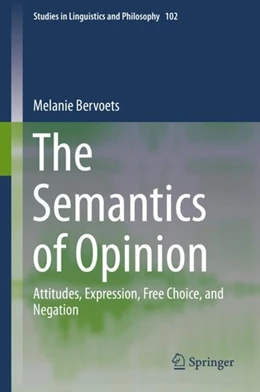 Abbildung von Bervoets | The Semantics of Opinion | 1. Auflage | 2019 | beck-shop.de