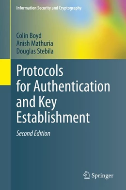 Abbildung von Boyd / Mathuria | Protocols for Authentication and Key Establishment | 2. Auflage | 2019 | beck-shop.de