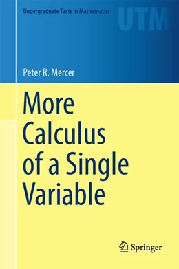 Abbildung von Mercer | More Calculus of a Single Variable | 1. Auflage | 2014 | beck-shop.de