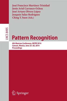 Abbildung von Martinez-Trinidad / Carrasco-Ochoa | Pattern Recognition | 1. Auflage | 2014 | beck-shop.de