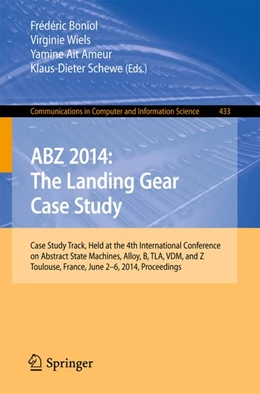 Abbildung von Boniol / Wiels | ABZ 2014: The Landing Gear Case Study | 1. Auflage | 2014 | beck-shop.de