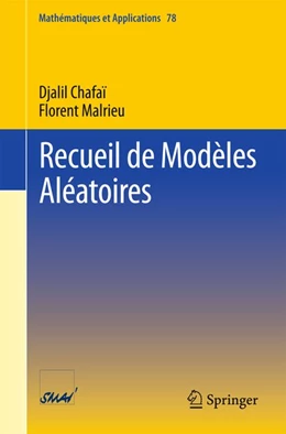 Abbildung von Chafaï / Malrieu | Recueil de Modèles Aléatoires | 1. Auflage | 2016 | beck-shop.de