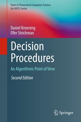 Abbildung von Kroening / Strichman | Decision Procedures | 2. Auflage | 2016 | beck-shop.de