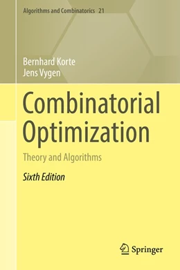 Abbildung von Korte / Vygen | Combinatorial Optimization | 6. Auflage | 2018 | beck-shop.de