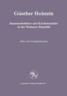 Abbildung von Campenhausen | Günther Holstein | 1. Auflage | 2017 | beck-shop.de
