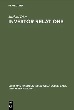 Abbildung von Dürr | Investor Relations | 2. Auflage | 2018 | beck-shop.de