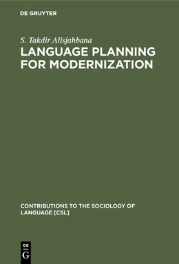 Abbildung von Alisjahbana | Language Planning for Modernization | 1. Auflage | 2019 | beck-shop.de