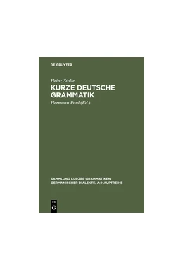 Abbildung von Stolte / Paul | Kurze deutsche Grammatik | 3. Auflage | 2017 | beck-shop.de