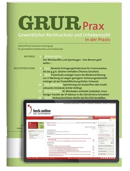 Abbildung von GRUR-Prax | 10. Auflage | 2022 | beck-shop.de