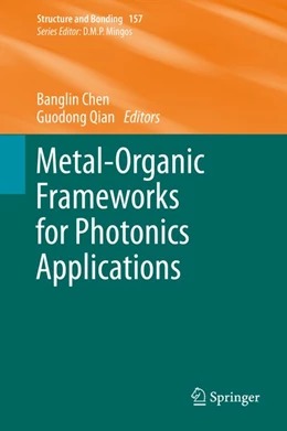 Abbildung von Chen / Qian | Metal-Organic Frameworks for Photonics Applications | 1. Auflage | 2014 | beck-shop.de