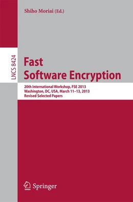 Abbildung von Moriai | Fast Software Encryption | 1. Auflage | 2014 | beck-shop.de
