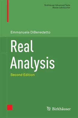 Abbildung von Dibenedetto | Real Analysis | 2. Auflage | | beck-shop.de