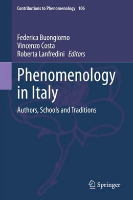 Abbildung von Buongiorno / Costa | Phenomenology in Italy | 1. Auflage | 2019 | beck-shop.de