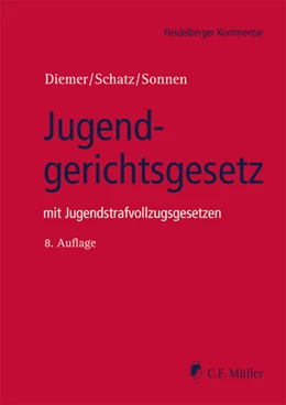 Abbildung von Diemer / Schatz | Jugendgerichtsgesetz: JGG | 8. Auflage | 2020 | beck-shop.de