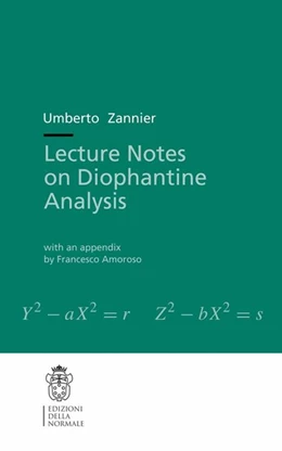 Abbildung von Zannier | Lecture Notes on Diophantine Analysis | 1. Auflage | 2015 | beck-shop.de