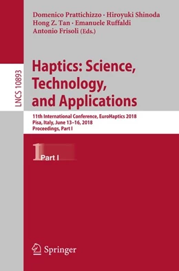 Abbildung von Prattichizzo / Shinoda | Haptics: Science, Technology, and Applications | 1. Auflage | 2018 | beck-shop.de