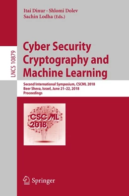 Abbildung von Dinur / Dolev | Cyber Security Cryptography and Machine Learning | 1. Auflage | 2018 | beck-shop.de