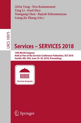 Abbildung von Yang / Kantamneni | Services - SERVICES 2018 | 1. Auflage | 2018 | beck-shop.de
