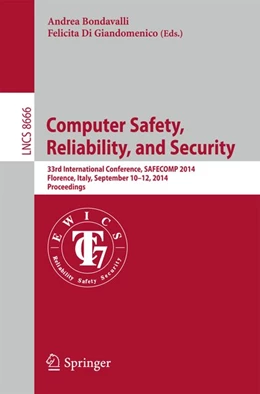 Abbildung von Bondavalli / Di Giandomenico | Computer Safety, Reliability, and Security | 1. Auflage | 2014 | beck-shop.de