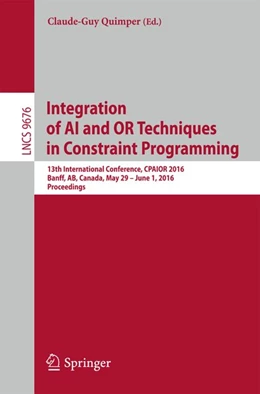 Abbildung von Quimper | Integration of AI and OR Techniques in Constraint Programming | 1. Auflage | 2016 | beck-shop.de