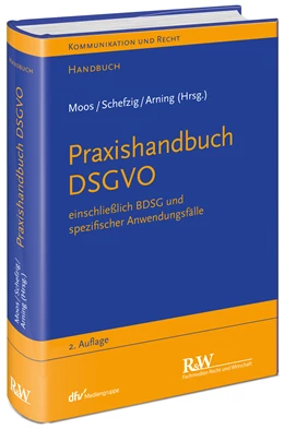 Abbildung von Moos / Schefzig | Praxishandbuch DSGVO | 2. Auflage | 2021 | beck-shop.de