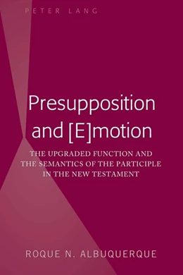 Abbildung von Albuquerque | Presupposition and [E]motion | 1. Auflage | 2020 | beck-shop.de