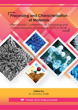 Abbildung von Mallik | Processing and Characterization of Materials | 1. Auflage | 2020 | beck-shop.de