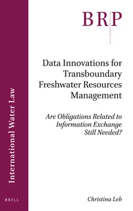 Abbildung von Leb | Data Innovations for Transboundary Freshwater Resources Management | 1. Auflage | 2020 | beck-shop.de