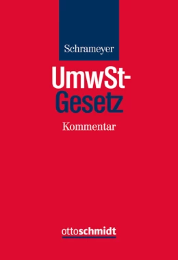 Abbildung von Schrameyer | Umwandlungssteuergesetz: UmwStG | 1. Auflage | 2020 | beck-shop.de