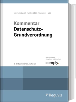 Abbildung von Gierschmann / Schlender | Kommentar Datenschutz-Grundverordnung | 2. Auflage | 2024 | beck-shop.de