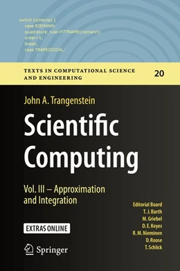 Abbildung von Trangenstein | Scientific Computing | 1. Auflage | 2018 | beck-shop.de