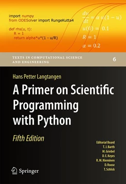 Abbildung von Langtangen | A Primer on Scientific Programming with Python | 5. Auflage | 2016 | beck-shop.de