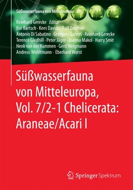 Abbildung von Bartsch / Davids | Süßwasserfauna von Mitteleuropa, Vol. 7/2-1 Chelicerata: Araneae/Acari I | 1. Auflage | 2017 | beck-shop.de