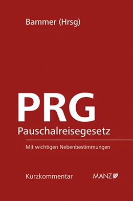 Abbildung von Bammer | Pauschalreisegesetz - PRG | 1. Auflage | 2019 | beck-shop.de