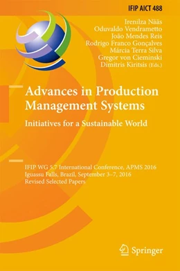 Abbildung von Nääs / Vendrametto | Advances in Production Management Systems. Initiatives for a Sustainable World | 1. Auflage | 2017 | beck-shop.de