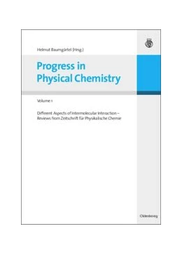 Abbildung von Baumgärtel | Progress in Physical Chemistry - Volume 1 | 1. Auflage | 2015 | beck-shop.de