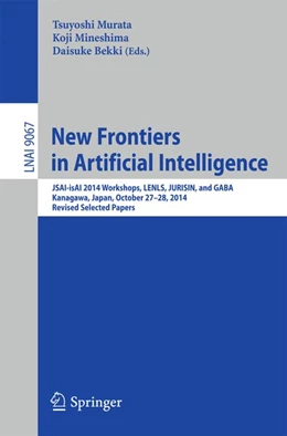 Abbildung von Murata / Mineshima | New Frontiers in Artificial Intelligence | 1. Auflage | 2015 | beck-shop.de