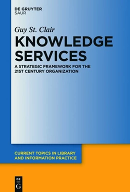 Abbildung von St. Clair | Knowledge Services | 1. Auflage | 2016 | beck-shop.de