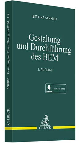Abbildung von Schmidt | Gestaltung und Durchführung des BEM | 3. Auflage | 2023 | beck-shop.de